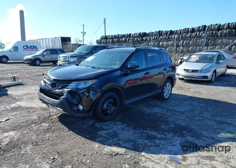 2015 Toyota Rav4 Limited из США, поврежденный, VIN 2T3DFREV0FW381538